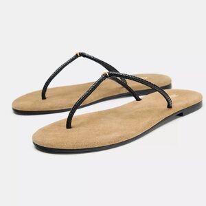Strappy slide sandals